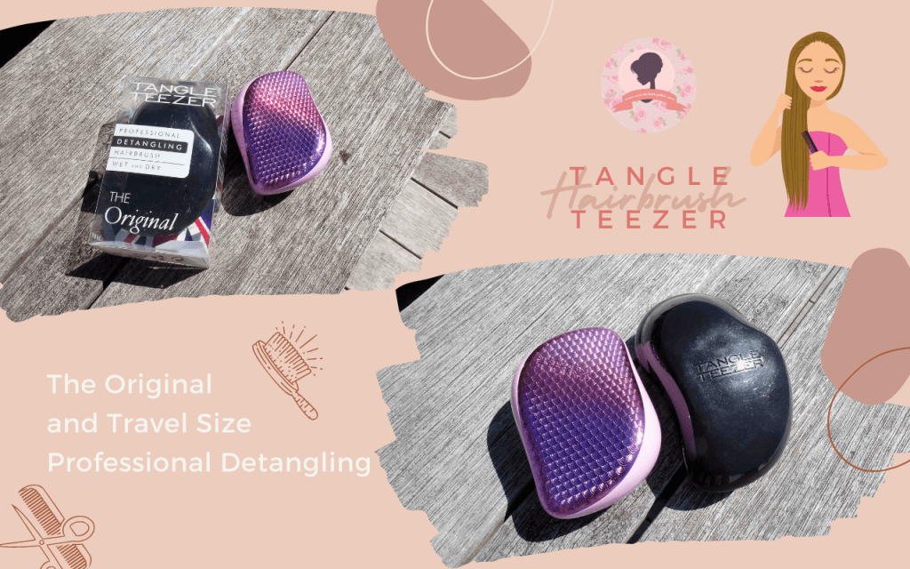 The Tangle Teezer Original and Travel Size hairbrush review for any type hair